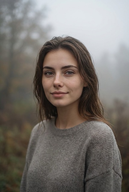 Эфирный природный портрет